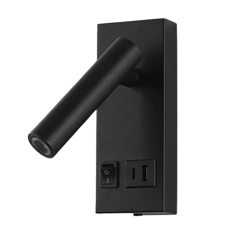 Kirk LED Reading Light - Black