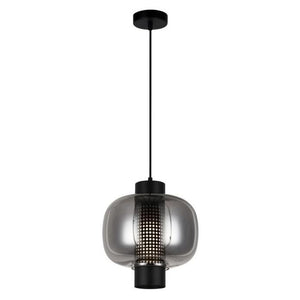 Chicago Medium Black Glass Pendant - Future Light - LED Lights South Africa