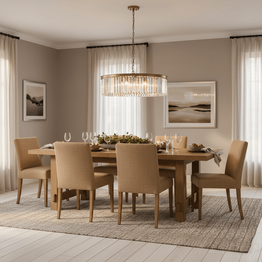 Westerford Gold & Crystal Chandelier - additional product image