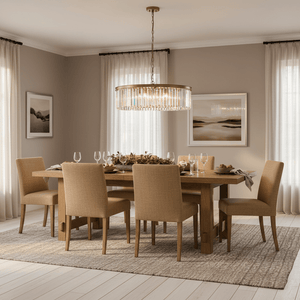 Westerford Gold & Crystal Chandelier - additional product image