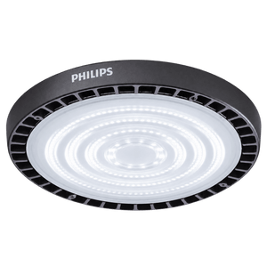 Philips LED High Bay 100W fixture with transparent background