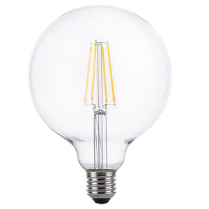 8W G125 LED Filament Clear Bulb - 2800K official source image