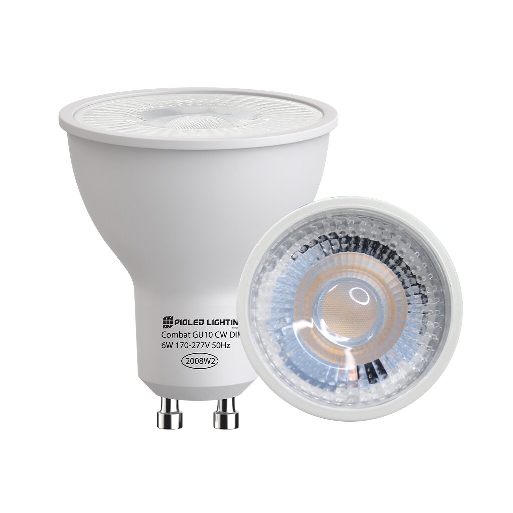 Combat 6W GU10 LED Downlighter - Cool White 4000K