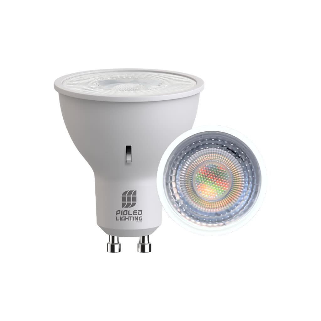 Decor 3 Colours in 1 LED GU10 - Amber / Lime / Green