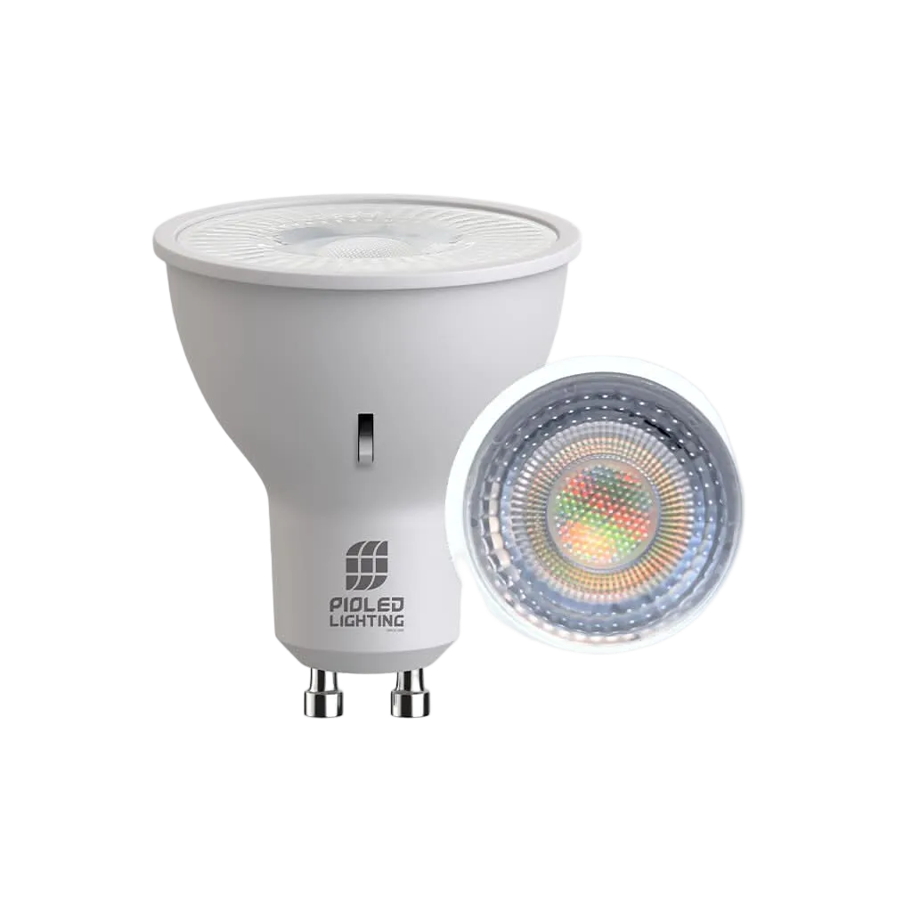 Decor 3 Colours in 1 LED GU10 - Amber / Lime / Green