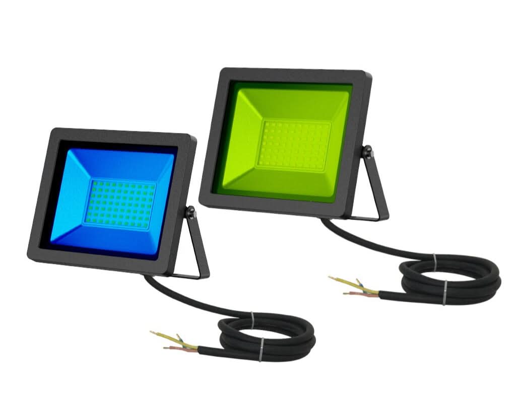 50W Nano Evo Floodlight - Blue or Green