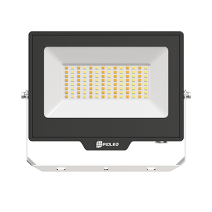 Troi 50W LED Floodlight with selectable 3CCT, featuring a robust design and bright LED array.