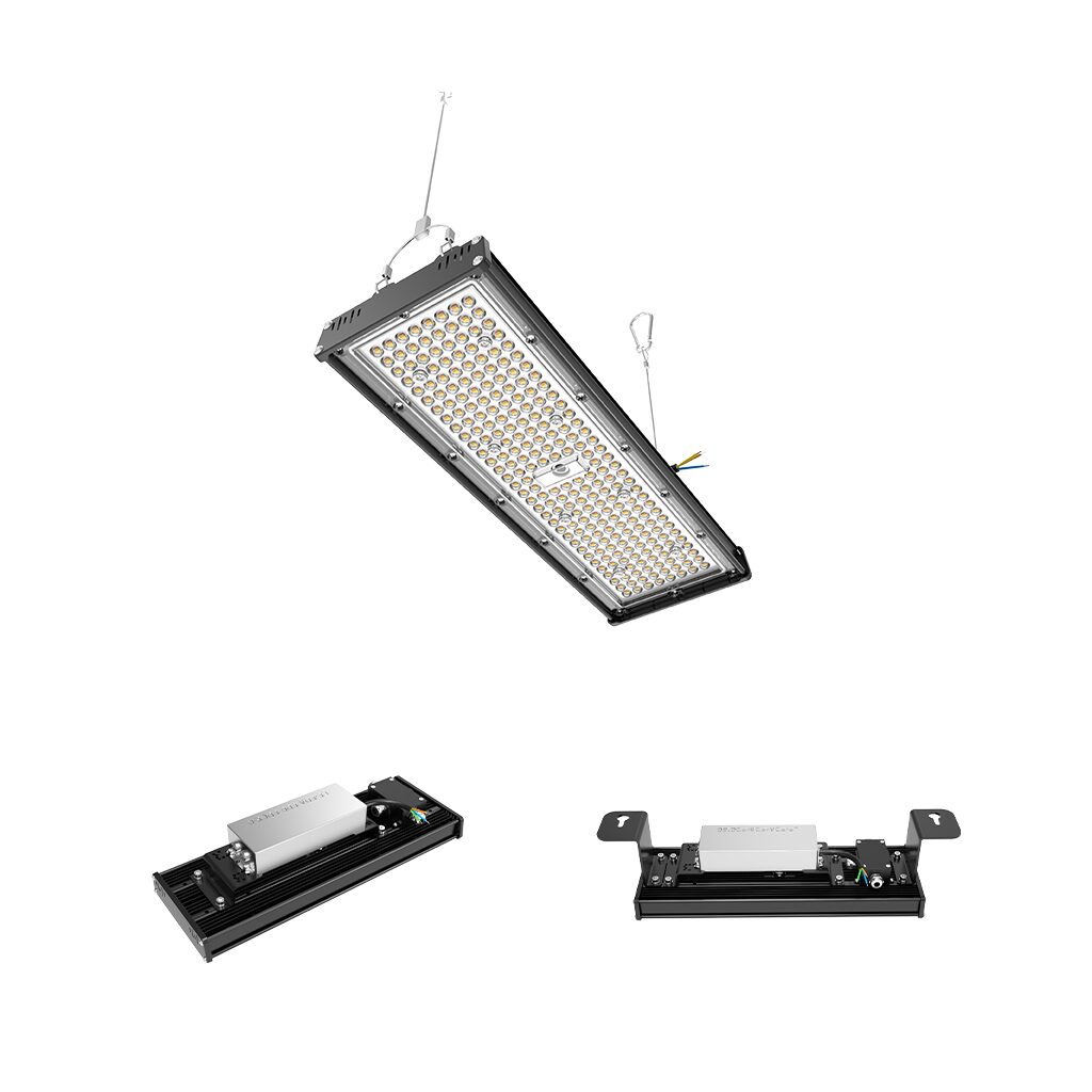 120/100/80W Delta 3CCT Linear IP65 Highbay official source image