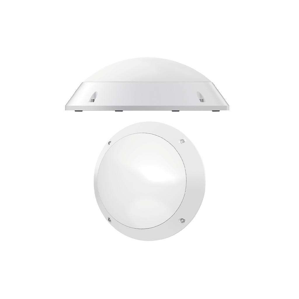 White Round Bunker Bulkhead IP65 - 12W/16W/18W, 4CCT