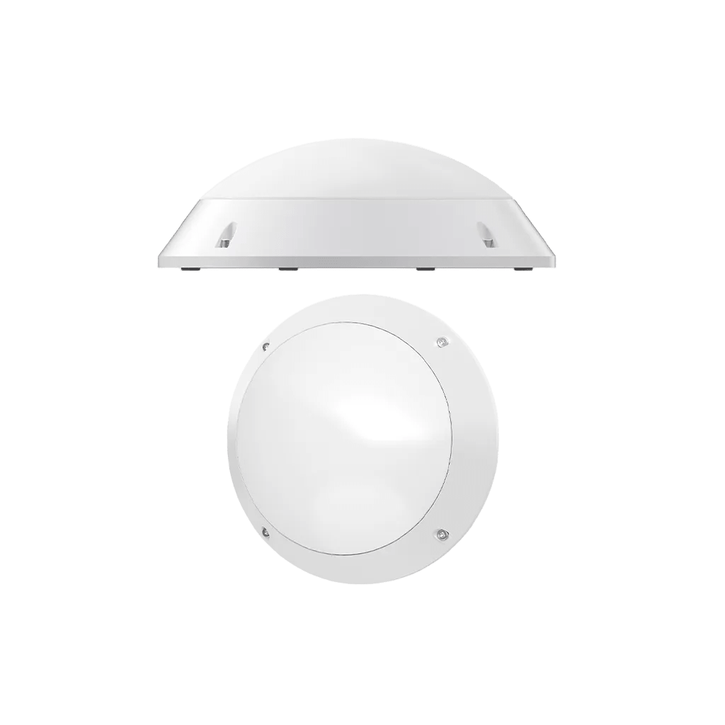 White Round Bunker Bulkhead IP65 - 12W/16W/18W, 4CCT