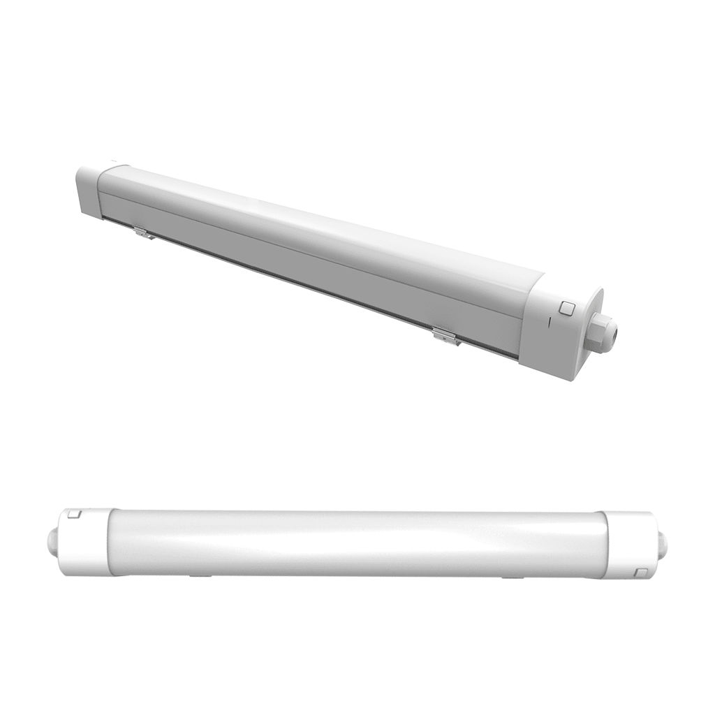 34W/30W/25W/17W 4ft Kuda MAX Wattage Selectable Linkable Tri-proof IP65 Linear Light with Emergency kit Space official source image