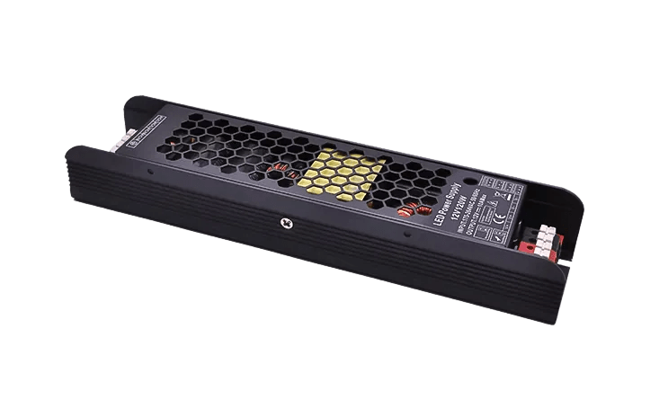 LED Power Supply - 12Vdc 120W - Surge Protected Slim Design