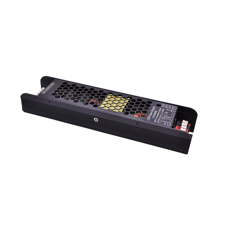 LED Power Supply - 24Vdc 200W - Surge Protected Slim Design