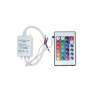 RGB Controller 12V/24V with remote – 5M official source image