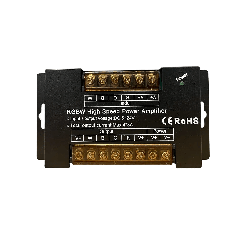 RGBW Amplifier for 24V Strip Lights