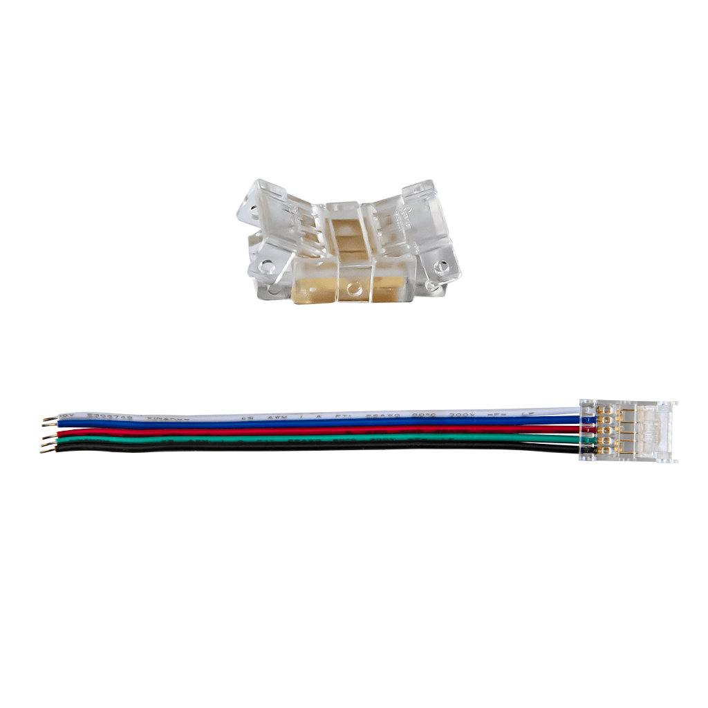 Fast Connector with 10cm Tail – 10mm RGBW SMD Strip