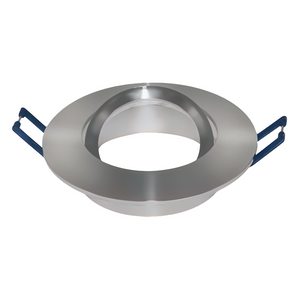 Silver Tilt GU10 Downlight Fixture, IP20 product image