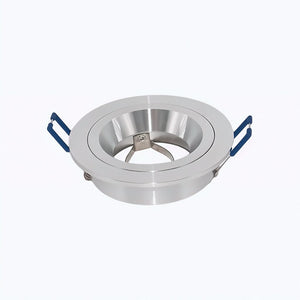 CNC Aluminium Downlight Fixture Anti Glare Fixed Silver – AS828 official source image