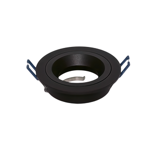 CNC Aluminium Downlight Fixture Anti Glare Fixed Black – AB828 official source image