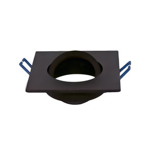 CNC Aluminium Downlight Fixture Square Tilt Fixture Black-QB5525 official source image