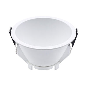 White PC GU10 downlight fixture product image