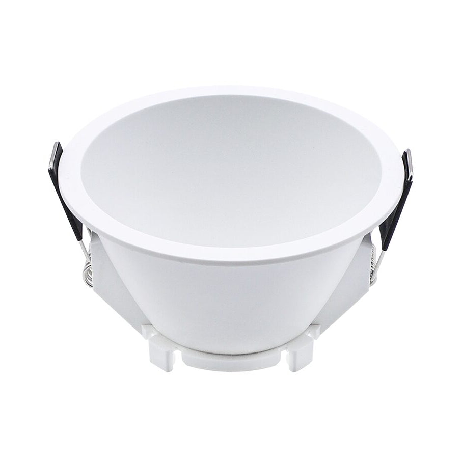 White PC GU10 downlight fixture product image