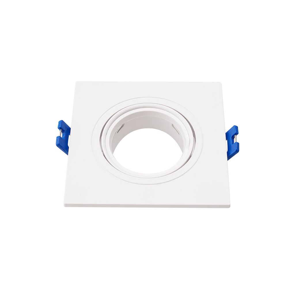 PC Downlight Front change Tilt Anti Glare Square Fixture – White 9393 official source image