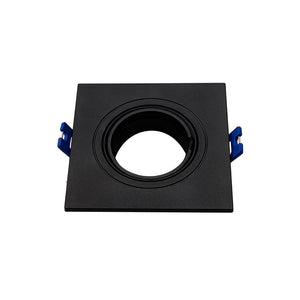 PC Downlight Front change Tilt Anti Glare Square Fixture – Black 9393 official source image