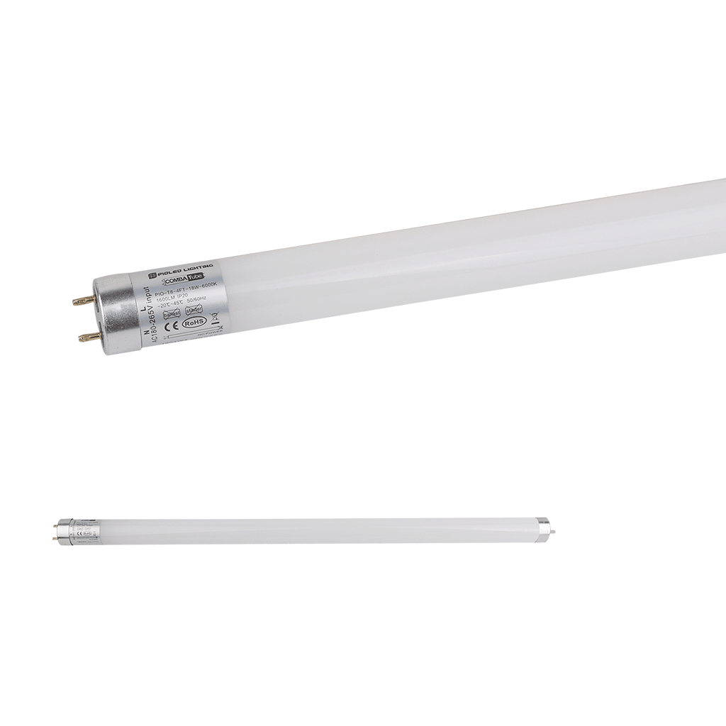18W 4ft T8 Combat LED Glass Tube