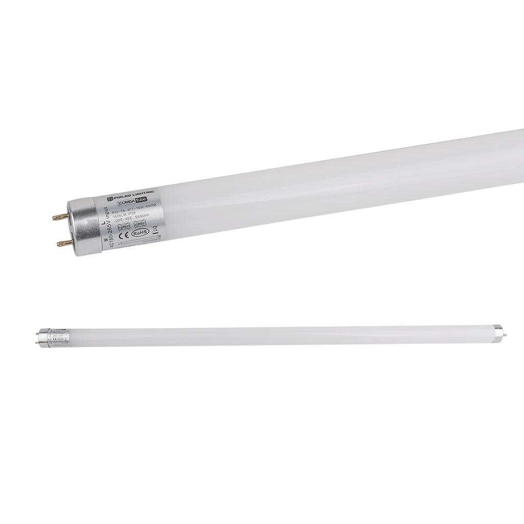 24W 5ft T8 Combat LED Glass Tube