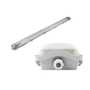 Zen Tri-Proof 5ft PC IP65 Fixture for 2xT8 LED Tubes official source image