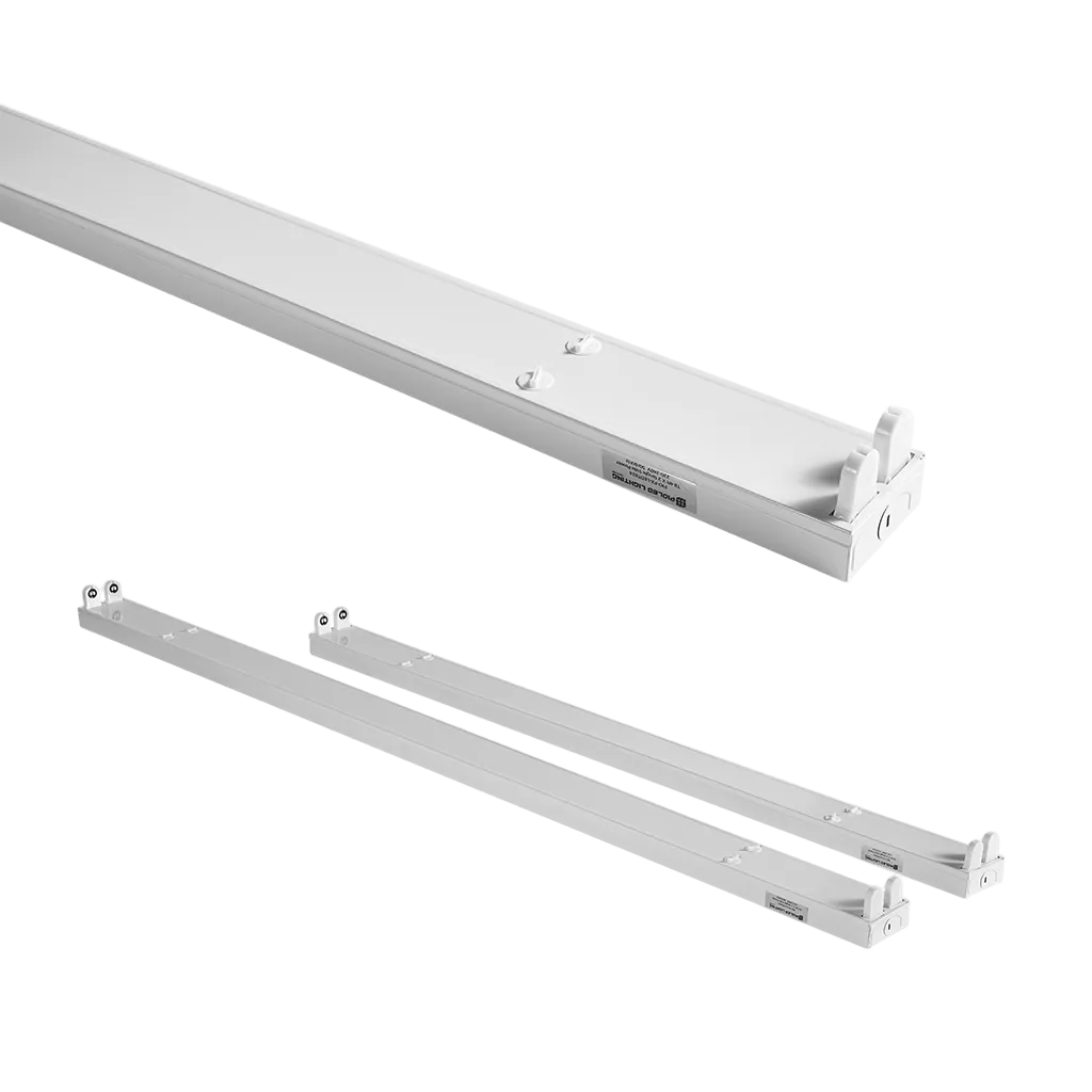 T8 Dual Open Channel 5ft IP20 Fixture