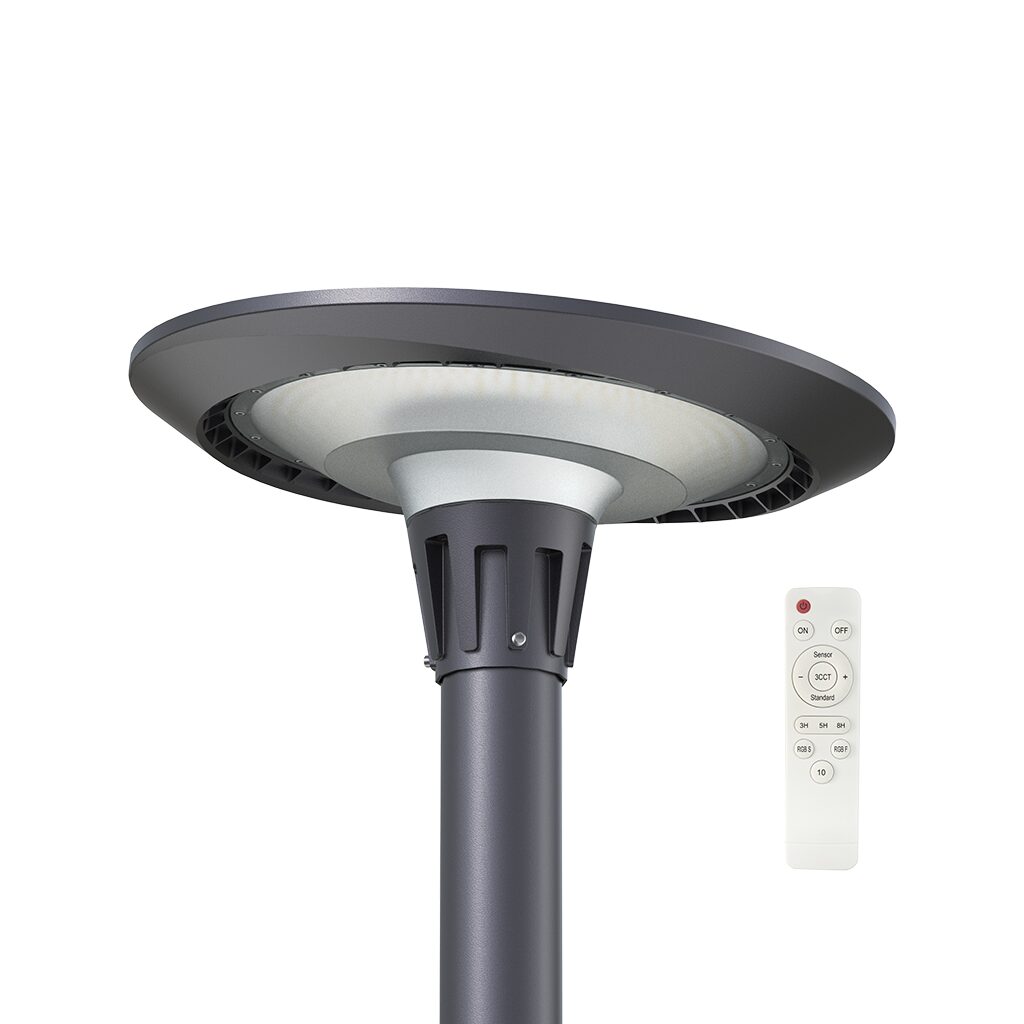 Vista RGB+3CCT Solar Post Top Light
