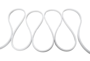 Flexible Dryft Side Bend Neon Rope Light in a smooth, continuous design, showcasing curves and bends.