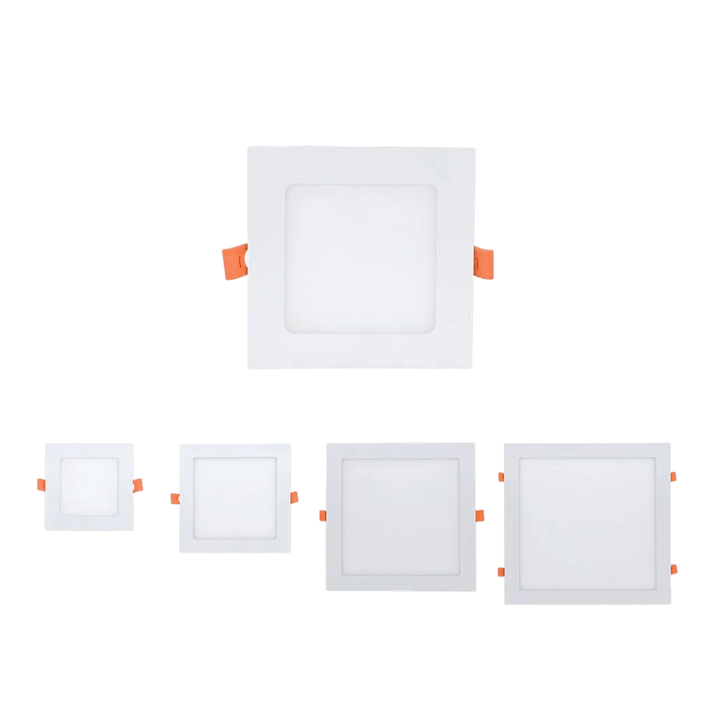 6W PMMA Recessed Square Panel