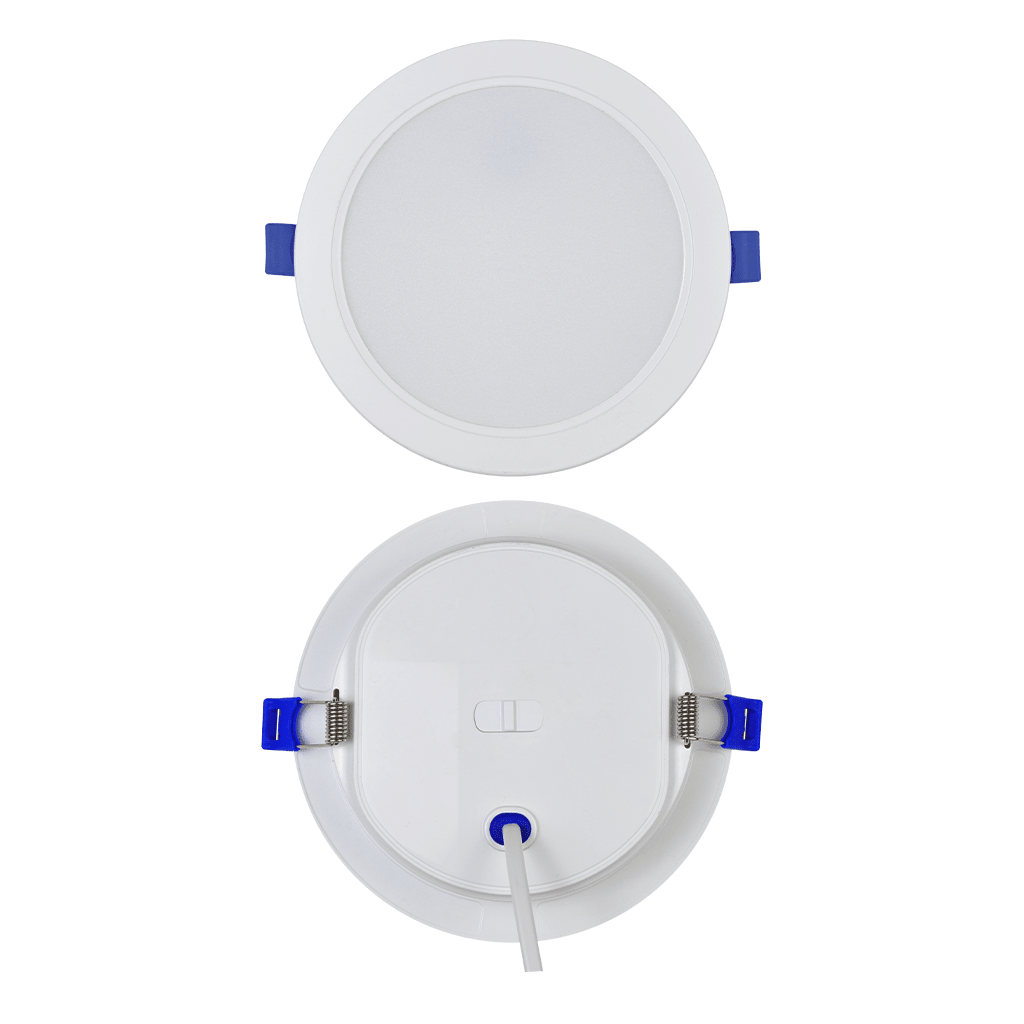 12W Luka LED Recessed Round Panel – CCT