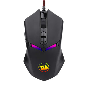 7200DPI RGB wired gaming mouse, black product image