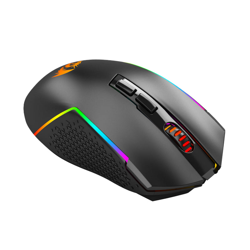REDRAGON Trident Pro 8000DPI RGB Gaming Mouse - Black - product image
