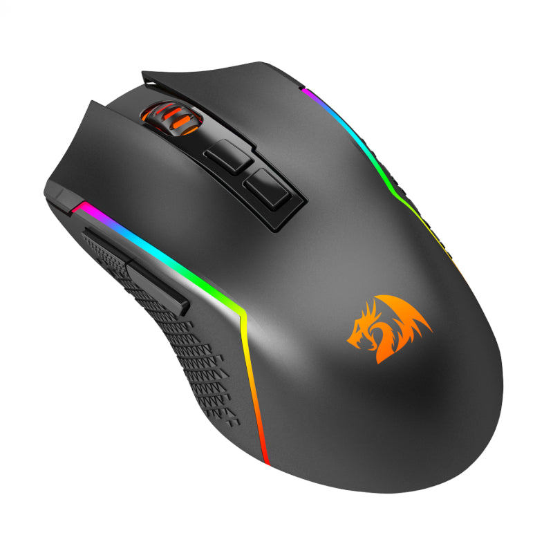 REDRAGON Trident Pro 8000DPI RGB Gaming Mouse - Black - product image