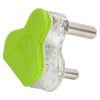 Green Plastic Plug Top IP20