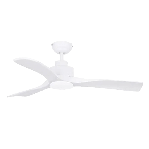 Rift Matt White LED Ceiling Fan - Dimmable