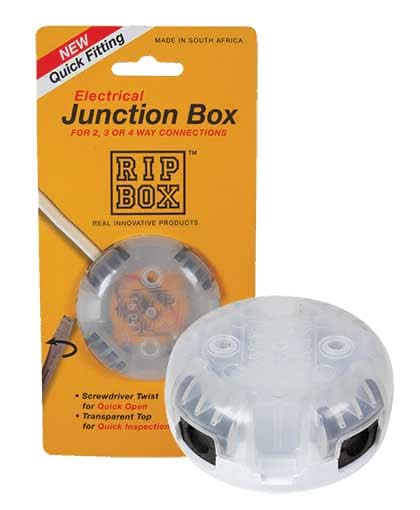 Ripbox Electrical Junction Box - Reliable Indoor Connection Solution