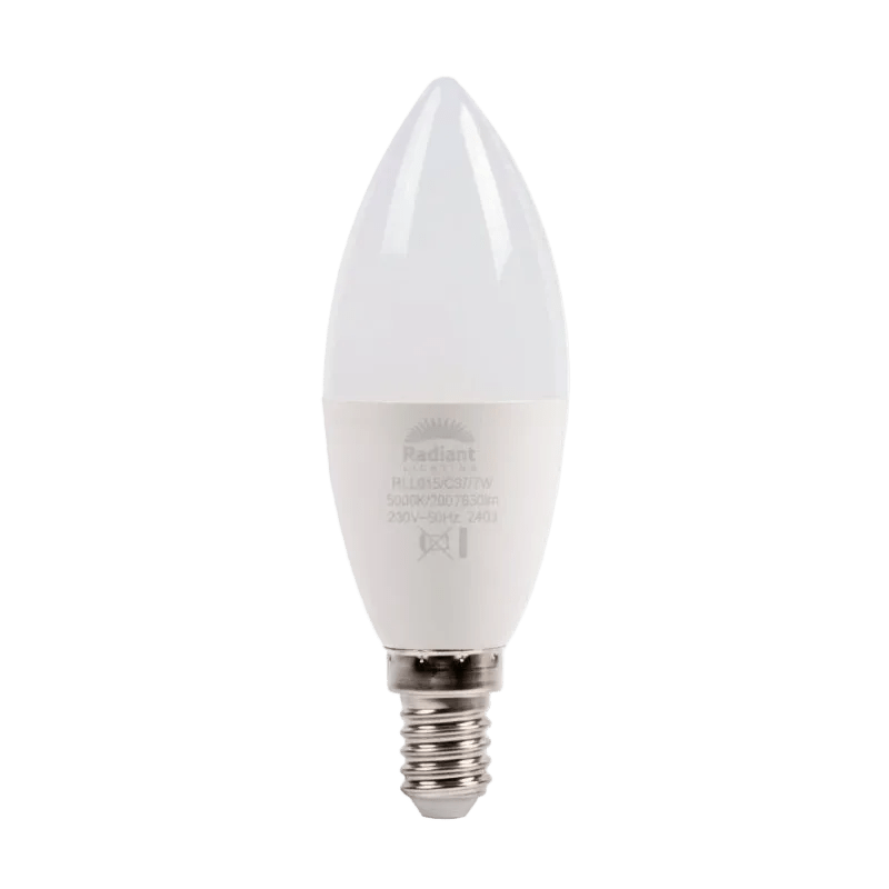 7W Candle LED Bulb (E14) - Daylight