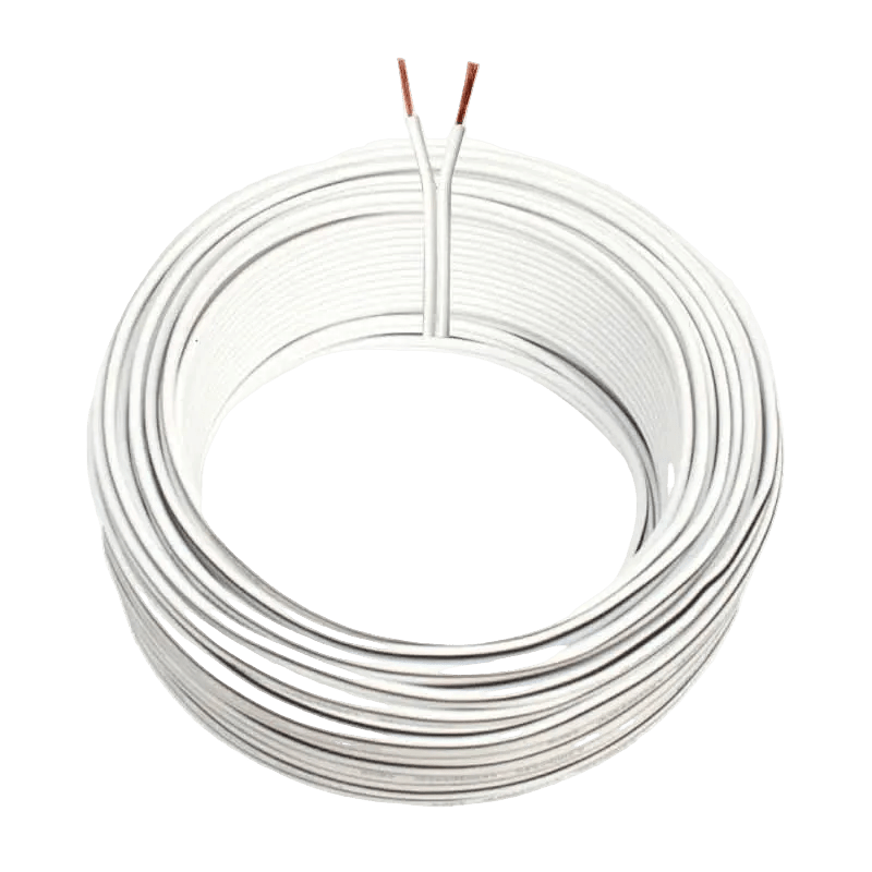 White Ripcord Cable 1.5mm² 100m