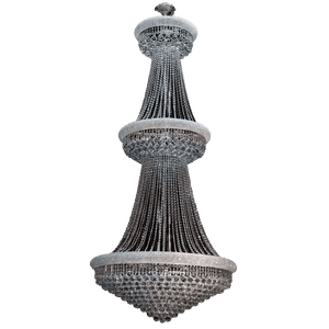 Grand Double Basket K9 Crystal Chandelier