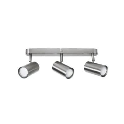 Satin Chrome LED 3 Light Spotlight