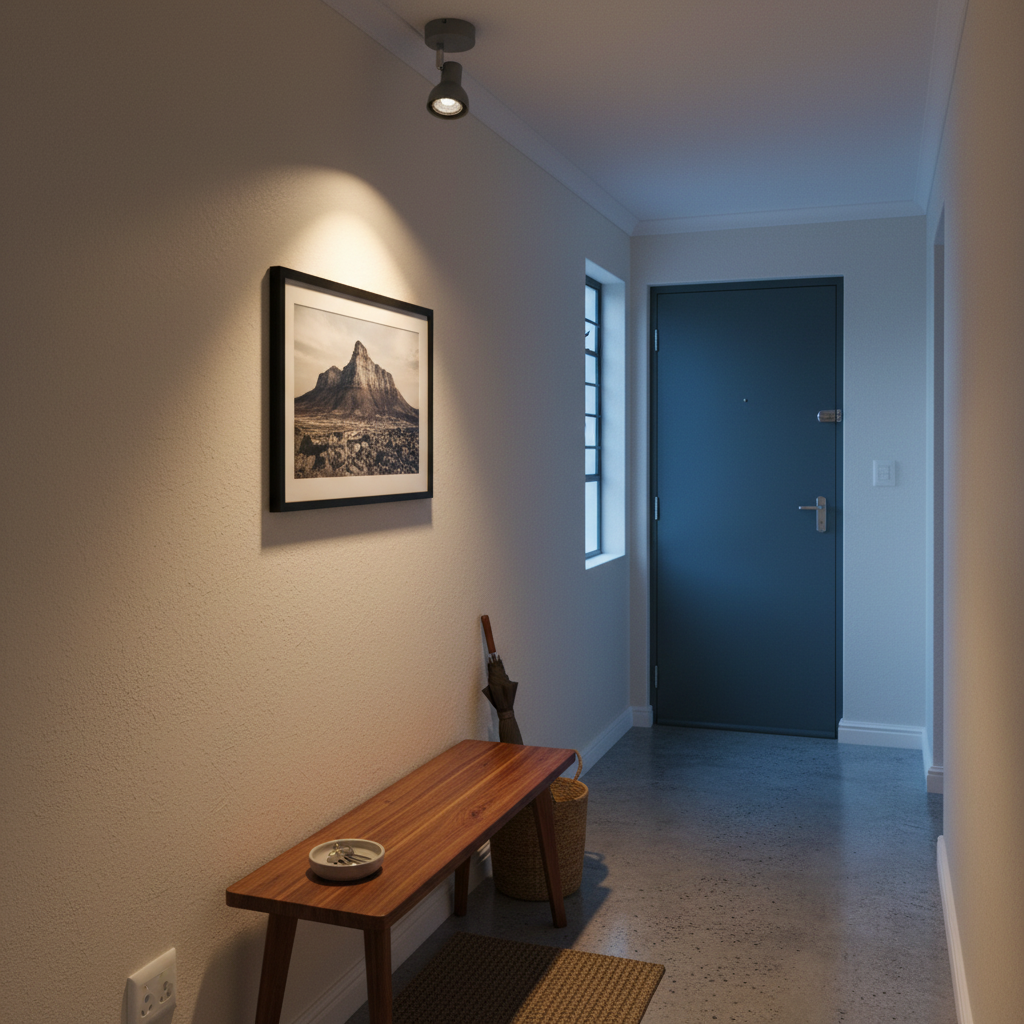 1 Light Grey Ceiling Spotlight