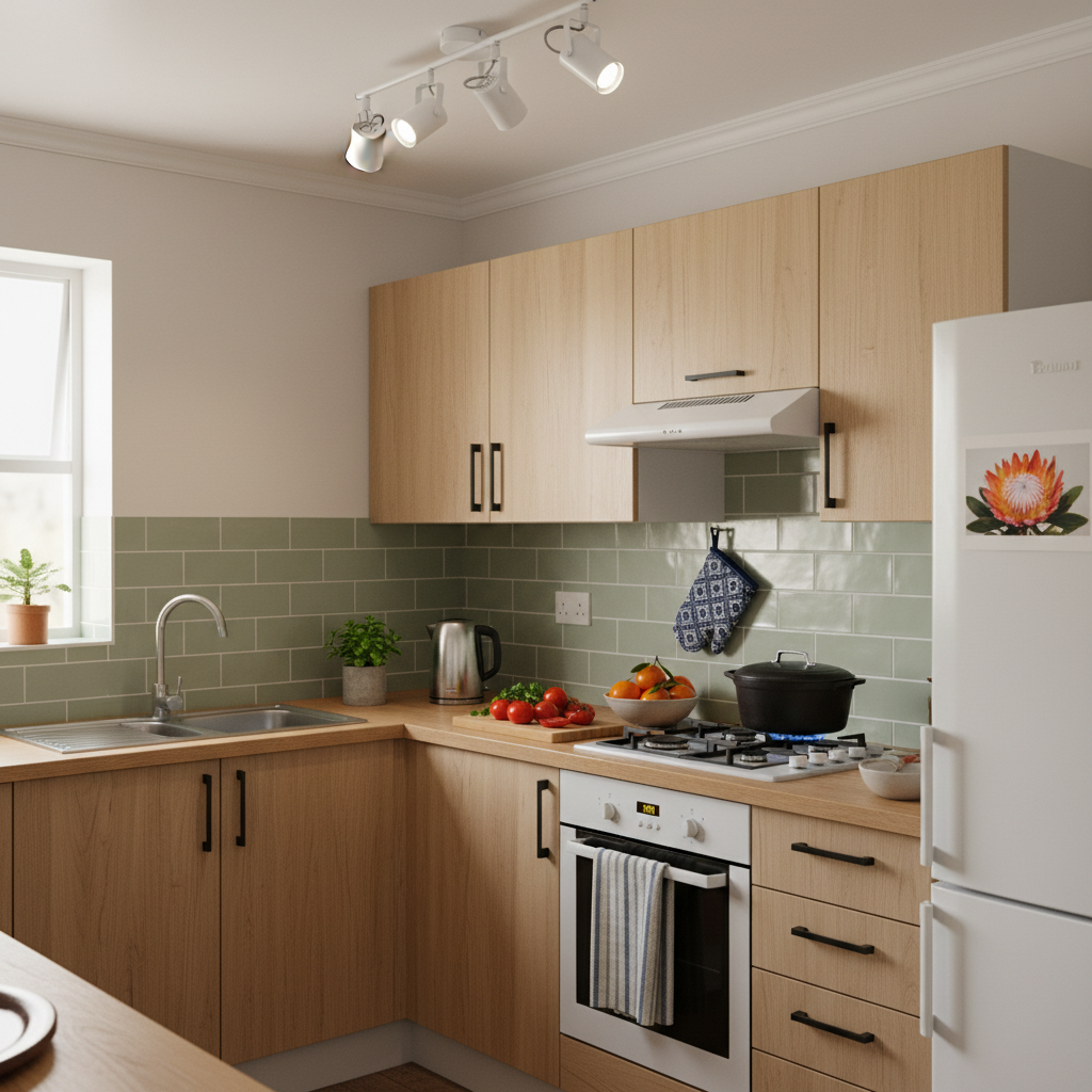4 Light White Ceiling Spotlight