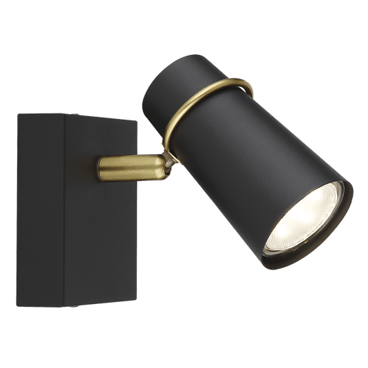 Barrington Black & Gold Spot Light