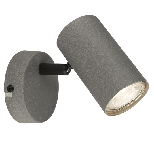 Kala Sandy Grey 1 Light Spotlight